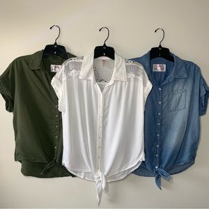 Justice Tops LOT Size 14/16